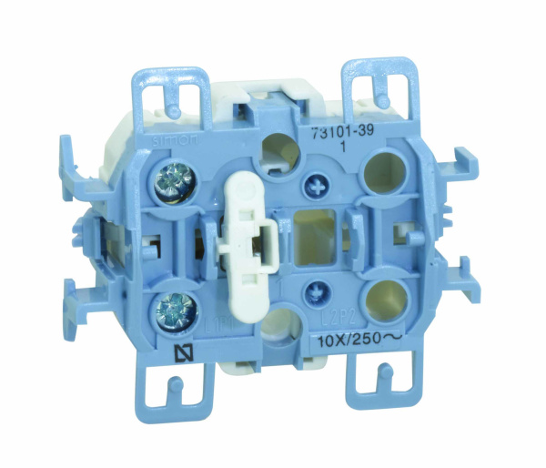 Simon 73 loft Мех Кнопка звонка 1-клавишная с подсветкой 73160-39