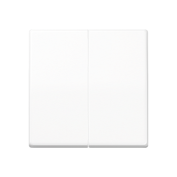 JUNG AS 500 Белая Клавиша 2-ая антибактериальная ABAS591-5WW