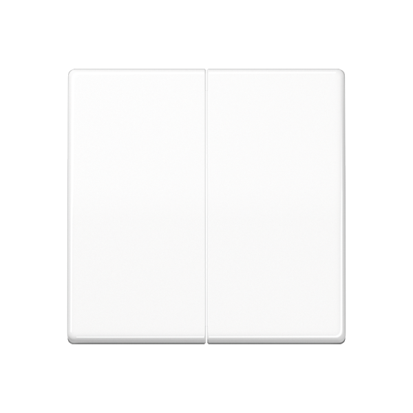 JUNG AS 500 Белая Клавиша 2-ая антибактериальная ABAS591-5WW