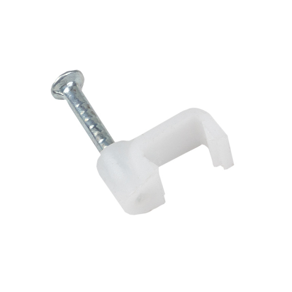 Купить EKF PROxima Скоба крепежная квадратная (плоская) (6мм.) (50шт.)