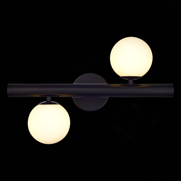 ST LUCE SL1185.401.02 Бра Черный/Белый G9 2*5W