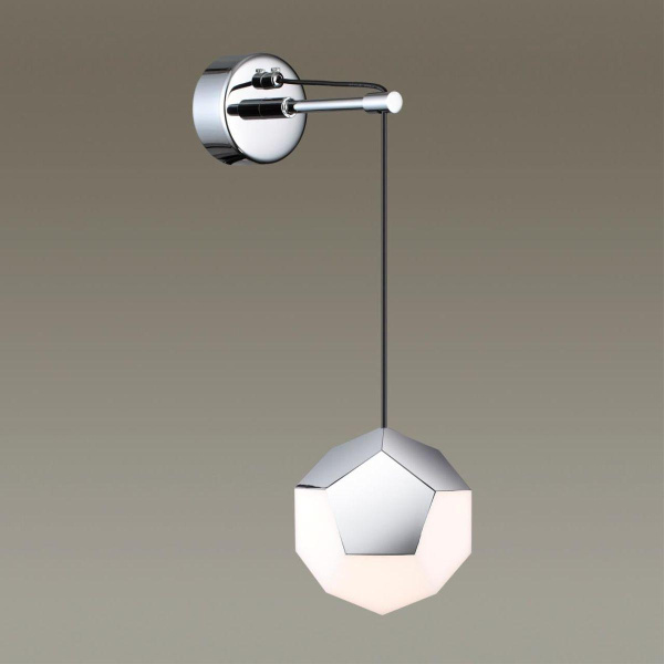 Купить Odeon Light 4304/7WL HIGHTECH ODL22 165 хром Настенный светильник IP20 LED 7W 420Лм IP20 4000K BINGO