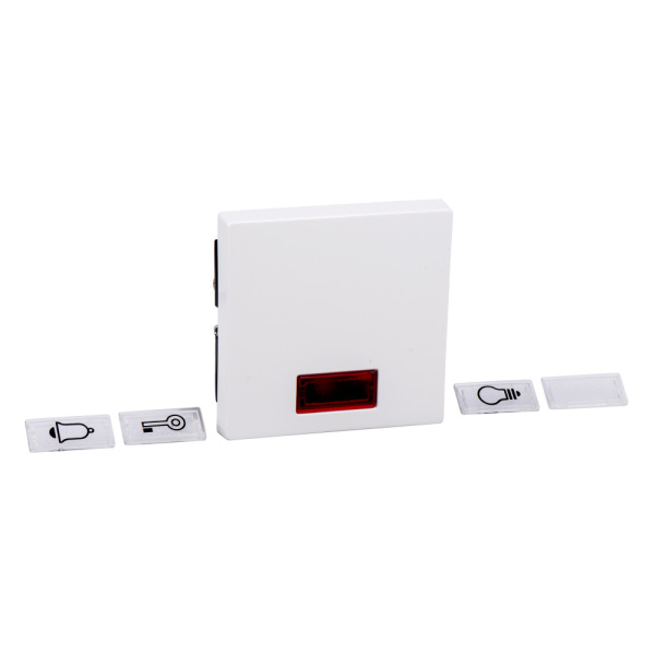 Купить SE Merten SM Бел Актив Клавиша с прямоугольным окошком для символов MTN432825