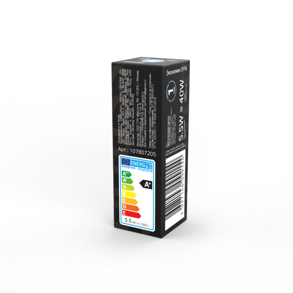 Купить Gauss Лампа G4 AC220-240V 5.5W 500lm 4100K стекло LED 107807205