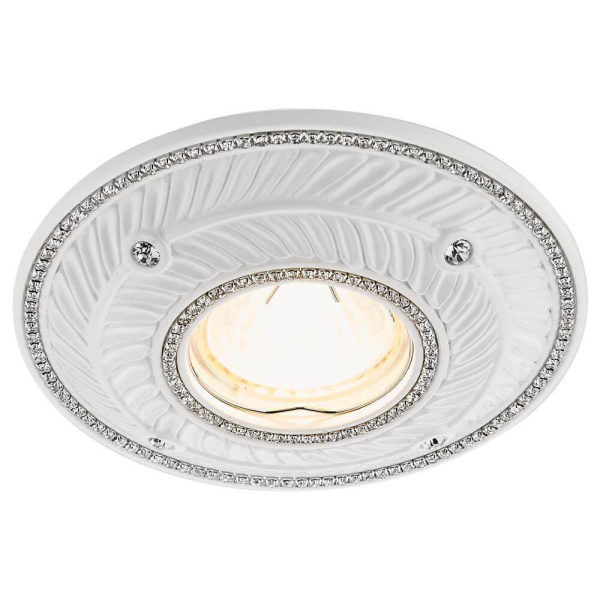 Ambrella Встраиваемый точечный светильник D4468 W/CH белый/хром