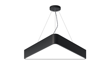 ЭРА Светильник светодиодный Geometria Delta SPO-151-B-40K-030 30Вт 4000К 2900Лм IP40 600*600*80 черный подвесной