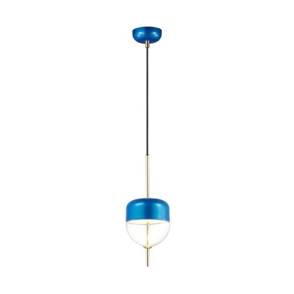 Odeon Light 4621/12L ODL19 043 синий/прозрачный Подвес LED 12W PAMFA