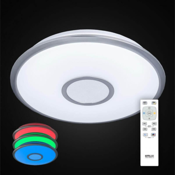 Купить Citilux CL70340mRGB Старлайт Хром Мат. LED Светильник с пультом