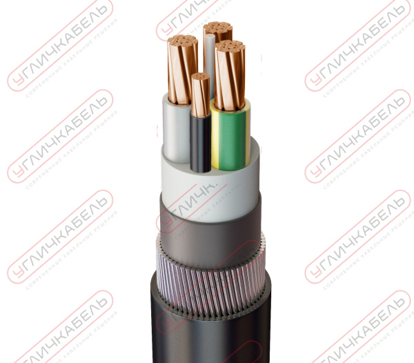 Кабель силовой ВКШв 3х35 мк+1х16 мк(N)-1 Угличкабель PL132130352410162100