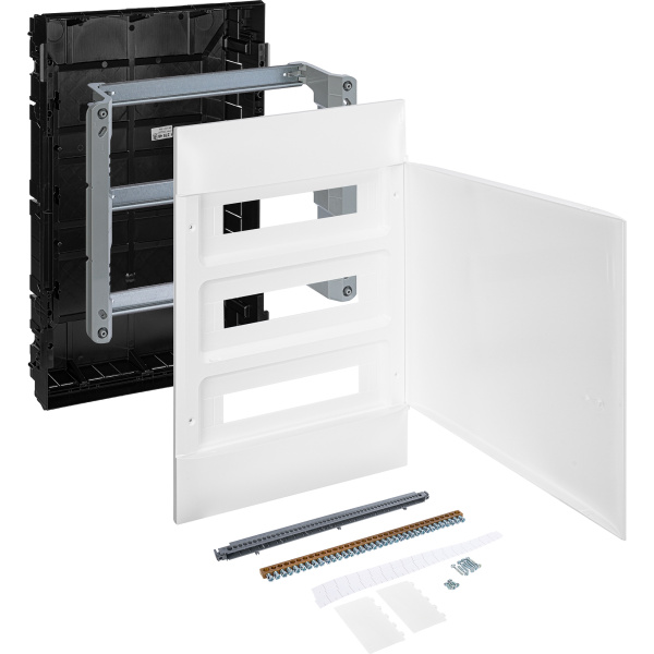 Купить Legrand Practibox S Пластиковый щиток Встраиваемый 3X18 Белая дверь 137548