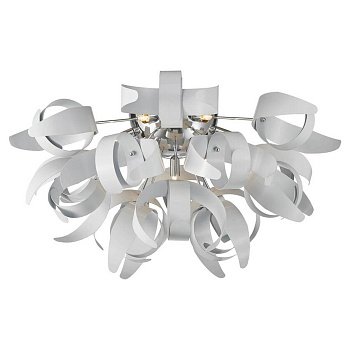 Lussole LOFT Металл Хром / белый Без плафона Люстра G9 5W GRLSA-5927-09