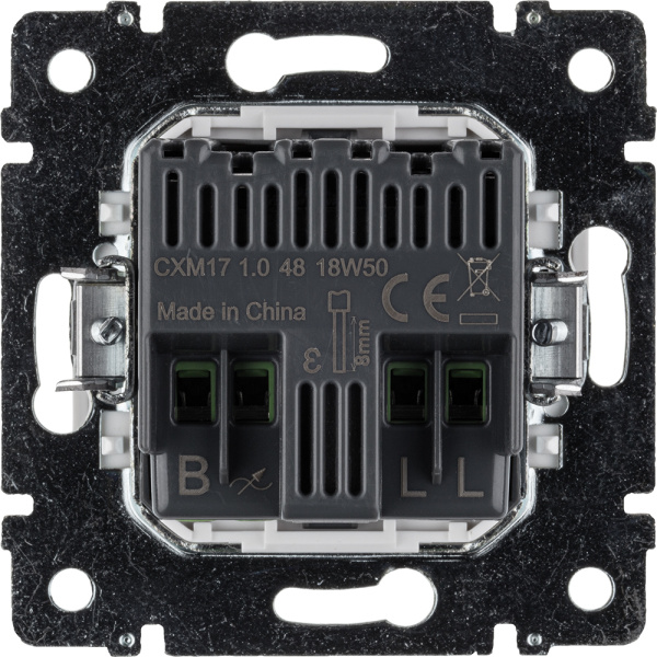 Купить Legrand Valena Classic Белый Светорегулятор поворотный универсальный 2-проводный 5-300 Вт 774263