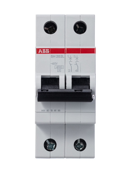 ABB Выключатель автоматический 2-пол. SH202L C32 2CDS242001R0324 Купить ABB Выключатель автоматический 2-пол. SH202L C32 2CDS242001R0324