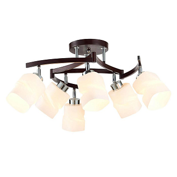 Citilux CL126162 Берта Хром+Венге Люстра