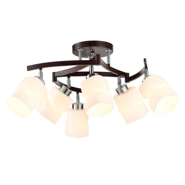 Citilux CL126162 Берта Хром+Венге Люстра