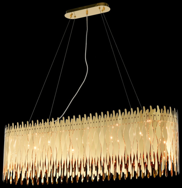 Wertmark WE128.12.323 Светильник подвесной Золото/Золото E14 12*40W