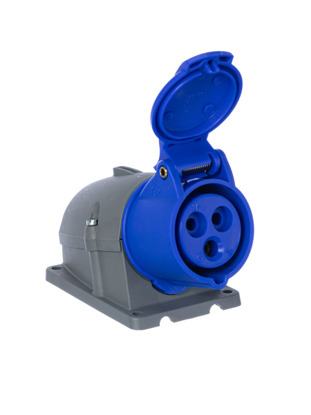 ABB Розетка для монтажа на поверхность 16A, 2P+E, 220V, IP44 2CMA193098R1000