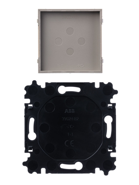 Купить ABB EPJ Levit кофе макиато / белый Заглушка, кофе макиато 2CHH050001A6018