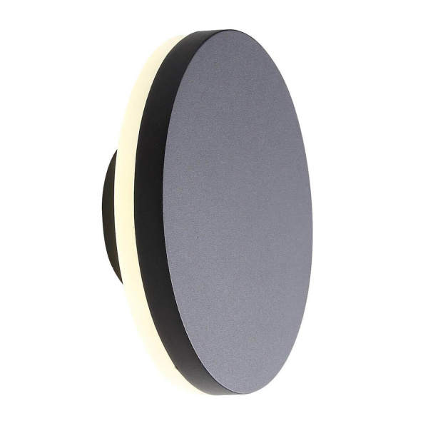 ST Luce SL087.401.01 Светильник уличный настенный Черный кварцевый LED 1*12W