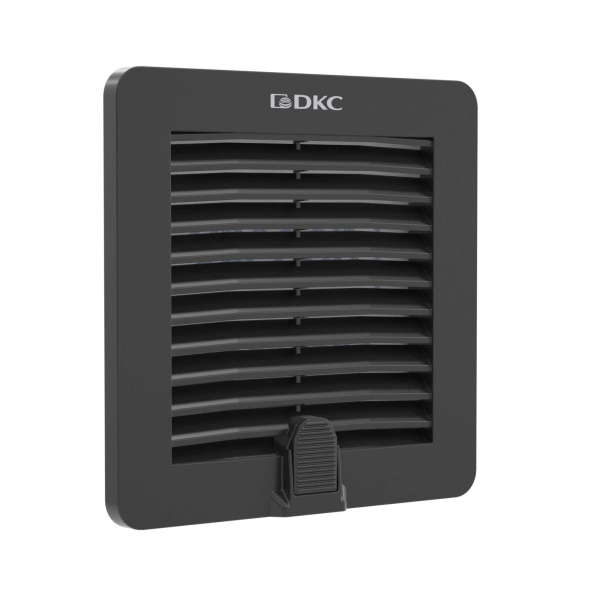 DKC Вентиляционная решетка с фильтром RF 150x150 мм, IP54, RAL9005