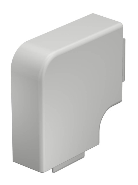 OBO Bettermann Угол плоский кабель-канала WDK 40x90 мм, ПВХ светло-серый RAL7035 6183352
