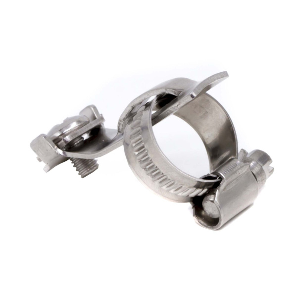Купить DKC Хомут для заземления металлорукава и жестких труб 12-20 мм, нержавеющая сталь