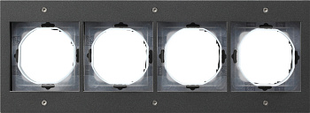 Gira TX-44 Антрацит Рамка 4-ая 021467