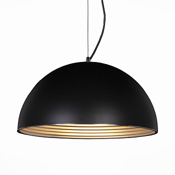 ST LUCE SL279.403.01 Светильник подвесной  Черный/Черный, Серебристый E27 1*60W