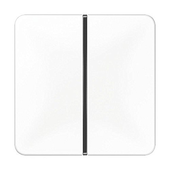 JUNG 1-клавишная накладка для пульта КNX, белая, для серии СD CD401TSAWW