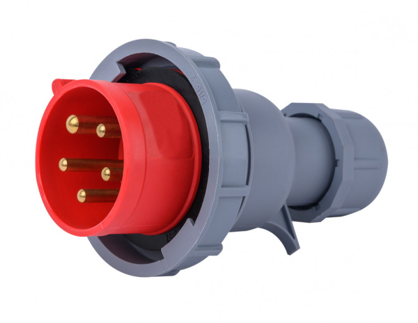 Dekraft Вилка перен. 3Р+РЕ+N 32А 380В IP67 ВП-103