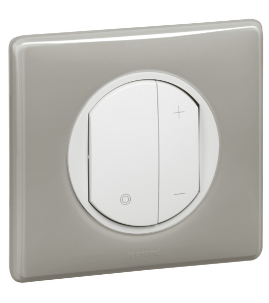 Купить Legrand Celiane2 Белый Накладка светорегулятора нажимного (механизмм 67083,67082,67080) 065083