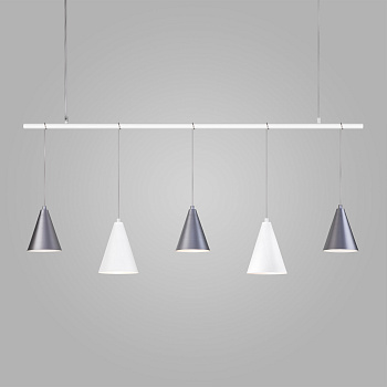 Eurosvet Подвесной светильник 50088/5 белый/серебро a057473