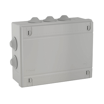 DKC Коробка ответвит. с кабельными вводами 2х40мм + 6х32мм, IP55, 240х190х90мм
