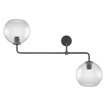 Ledvance Светильник настенный серии Винтаж 1906 GLOBE DOUBLE  Дымчато-серый IP 20 4058075216822 Ledvance Светильник настенный серии Винтаж 1906 GLOBE DOUBLE  Дымчато-серый IP 20 4058075216822