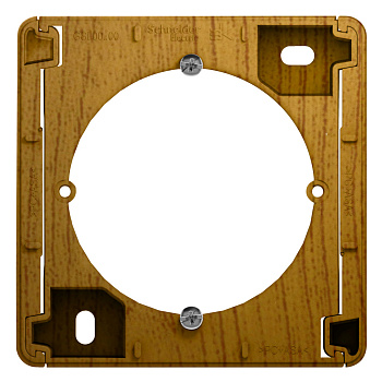 Systeme Electric Glossa Дерево Дуб Коробка наружного монтажа