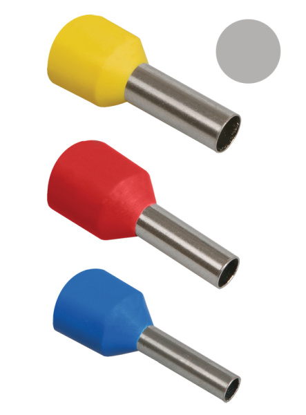 Купить IEK Наконечник НШВИ 4,0-09 серый (100шт/упак)