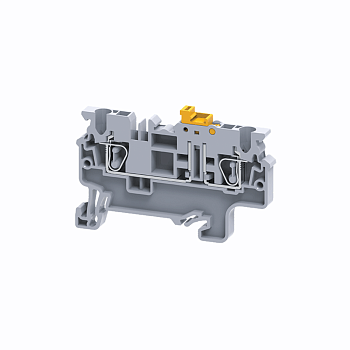 КЭАЗ Клемма с ножевым размыкателем пружинная OptiClip CXK-2,5-MT-N-I-серый