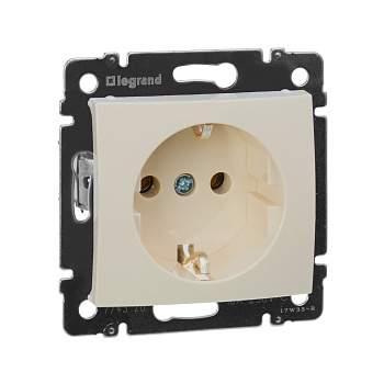 Legrand Valena Крем Розетка 1-ая с/з 774320