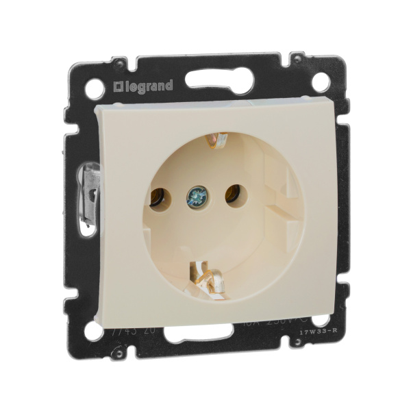 Legrand Valena Крем Розетка 1-ая с/з 774320
