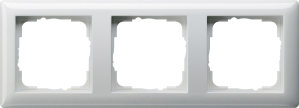 Gira Standard 55 Бел глянц Рамка 3-ая 021303