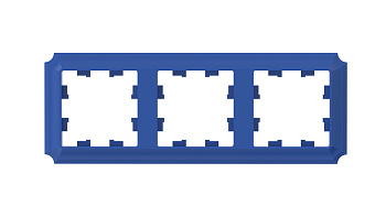 Systeme Electric AtlasDesign Antique Аквамарин Рамка 3-ая, универсальная