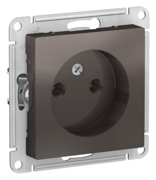 Купить Systeme Electric AtlasDesign Мокко Розетка б/з, 16А, механизм