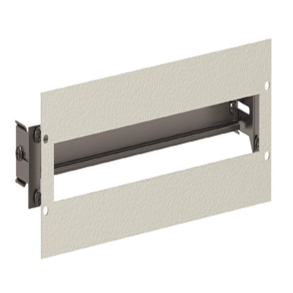 DKC Панель 3U для установки 24 DIN-модулей на поворотную раму CQE, RAL7035