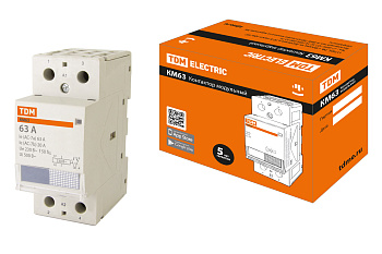 TDM Контактор модульный КМ63/2-63 1НО;1НЗ SQ0213-0010