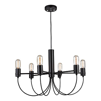 Favourite Nano Коричневая Люстра 6*E27*60W 1522-6P