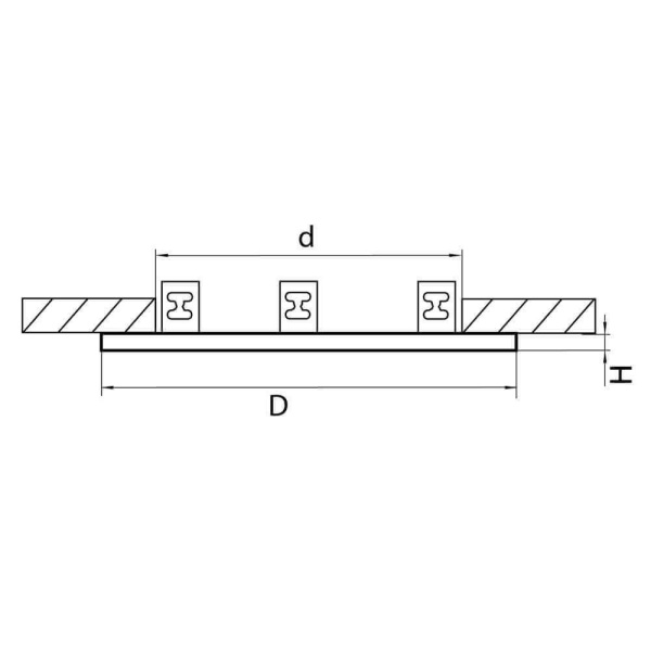 Купить Lightstar Рамка для светильника Intero 111 Lightstar 217939