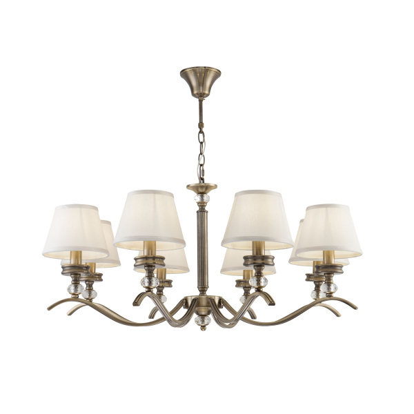 Купить Freya Classic Alessandra Бронза Антик Люстра E14 40W FR2016PL-08BZ