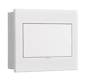 Dekraft Корпус встраиваемый бел. дв. 1 ряд 9 мод. IP41 ЩРВ-М