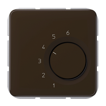 JUNG комнатный термостат, коричневый TRCD246BR