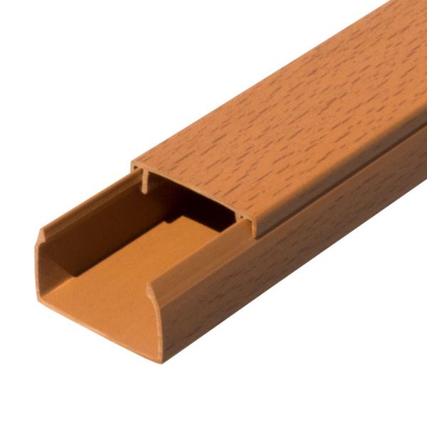 Промрукав Кабель-канал бук 2-й замок в п/э 40х25 (24 м/уп) PR03.0200